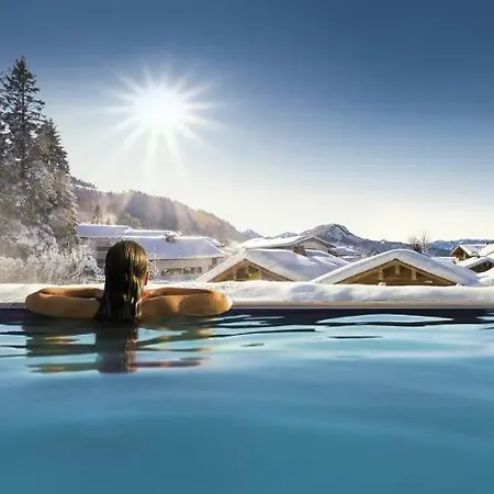 Gerendaház Alpin Oberjoch - Luxus Mit Privatem Und Zugang Zu 3000 Qm Panoramahotel Oberjoch
